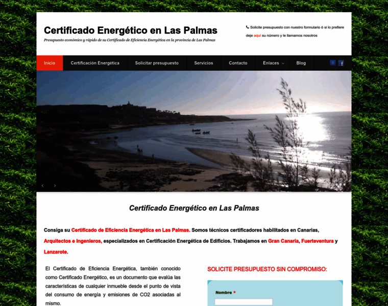Certificadoenergeticoenlaspalmas.com thumbnail