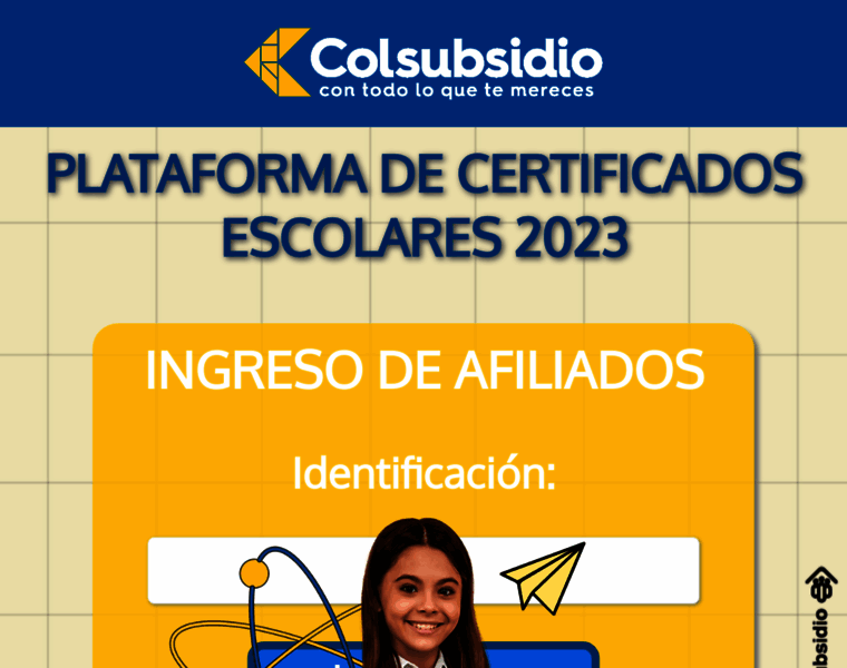 Certificadoscolsubsidio.com thumbnail