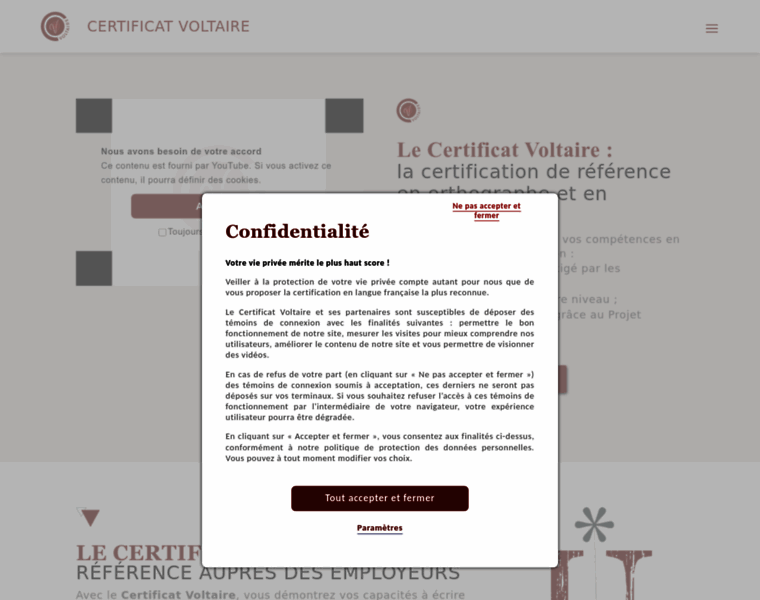 Certificat-voltaire.fr thumbnail