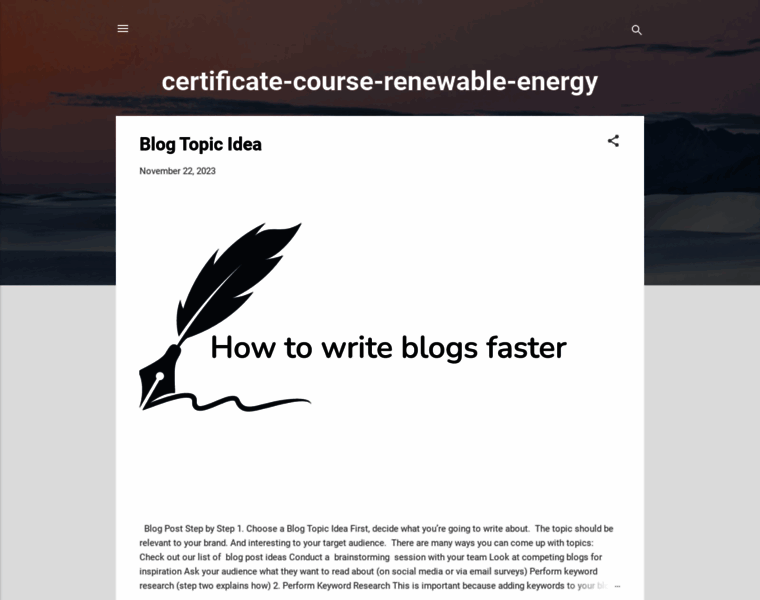 Certificate-course-renewable-energy.blogspot.com thumbnail Certificate-course-renewable-energy.blogspot.com thumbnail