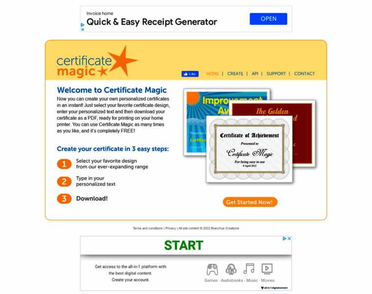 Certificatemagic.com thumbnail