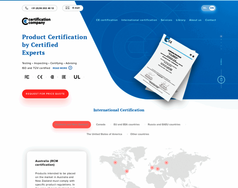 Certification-company.com thumbnail