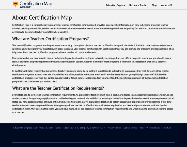 Certificationmap.com thumbnail