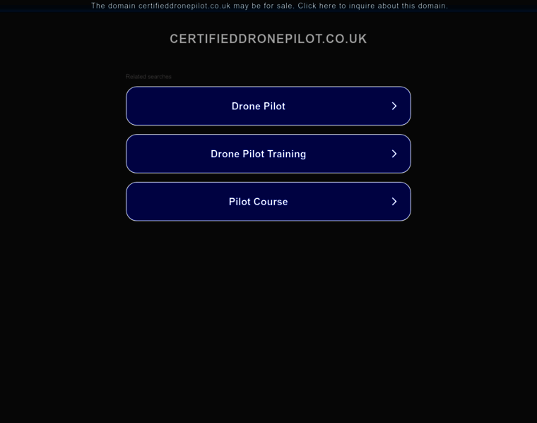 Certifieddronepilot.co.uk thumbnail Certifieddronepilot.co.uk thumbnail