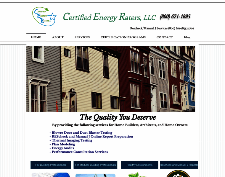 Certifiedenergyraters.com thumbnail