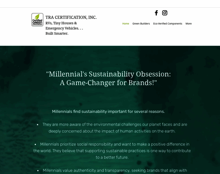 Certifiedgreenrvs.com thumbnail