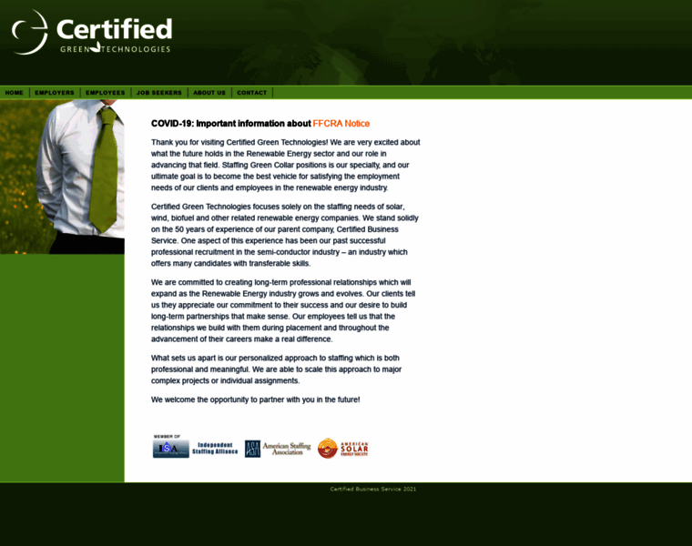 Certifiedgreentech.com thumbnail