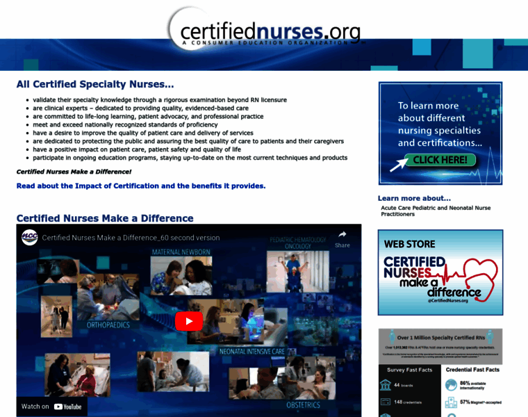 Certifiednurses.org thumbnail