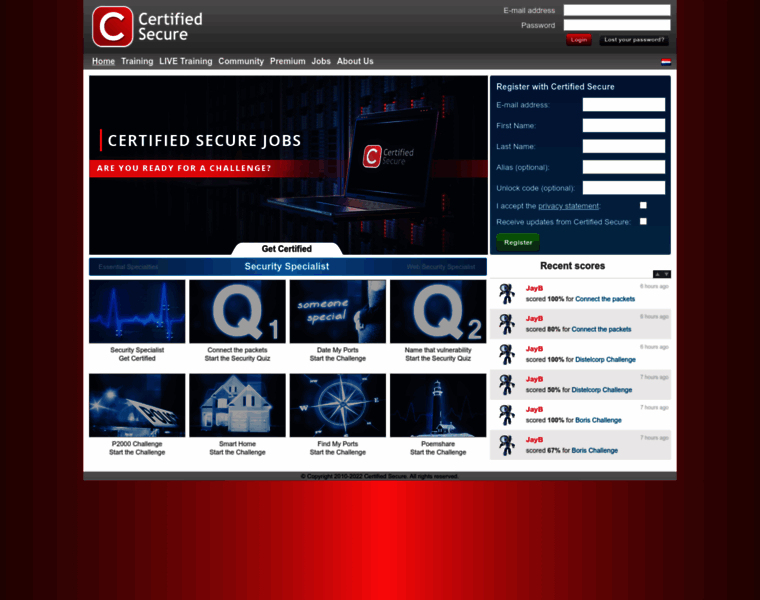 Certifiedsecure.com thumbnail