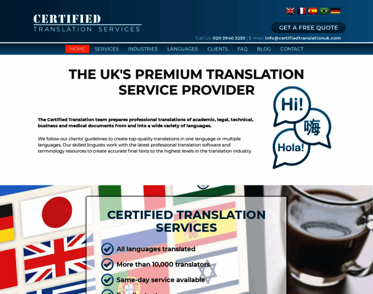 Certifiedtranslationcompany.co.uk thumbnail