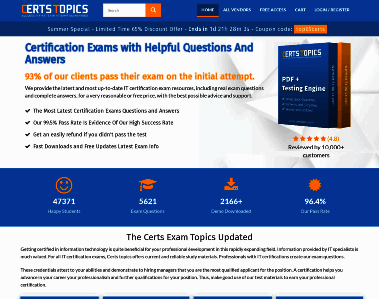 Certstopics.com thumbnail Certstopics.com thumbnail