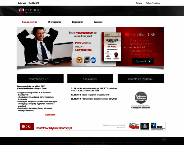 Certyfikat-firmowy.pl thumbnail