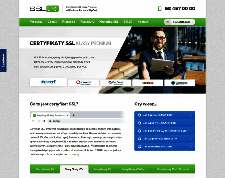 Certyfikatyssl24.pl thumbnail