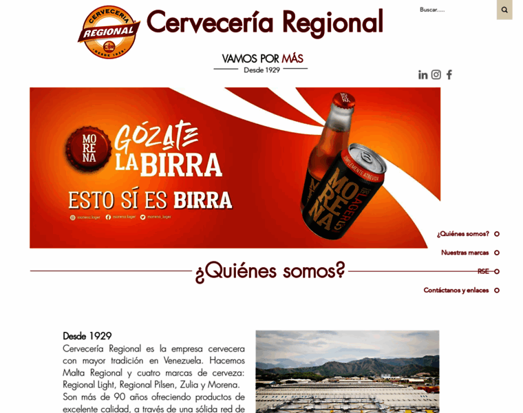 Cerveceriaregional.com thumbnail