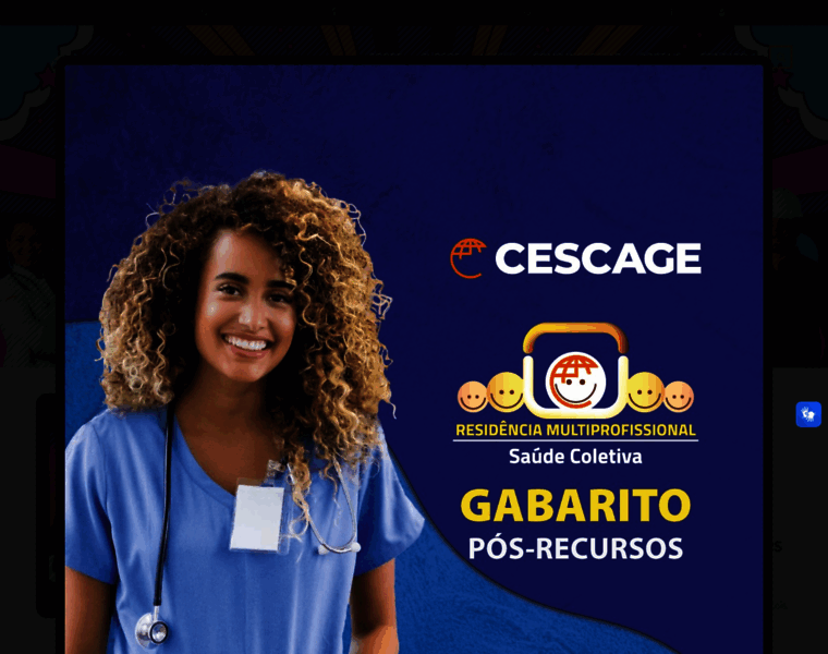 Cescage.edu.br thumbnail