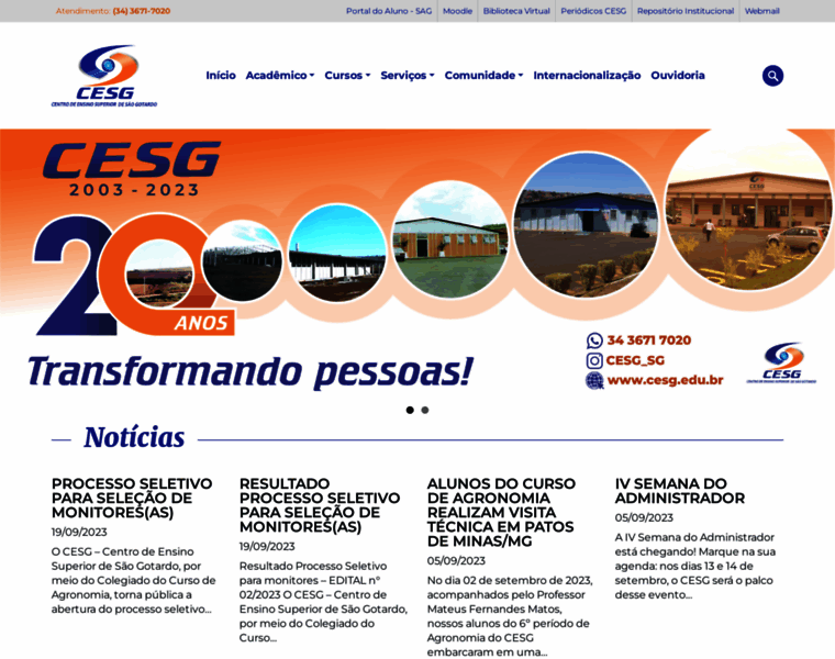 Cesg.edu.br thumbnail