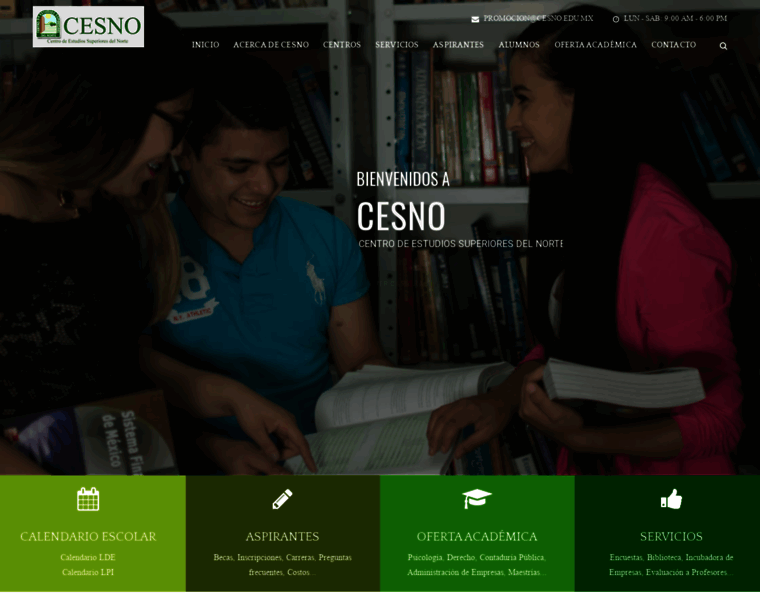 Cesno.edu.mx thumbnail