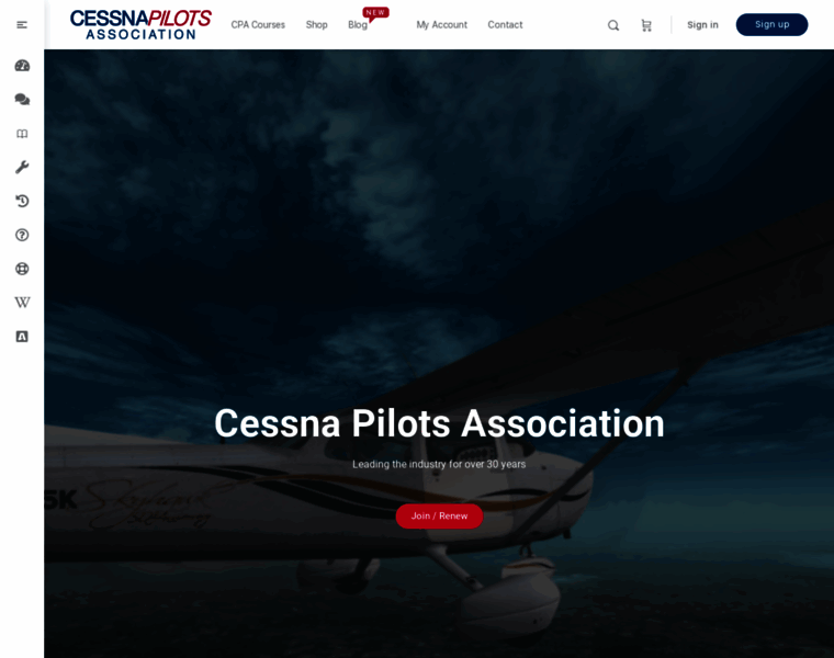 Cessna.org thumbnail