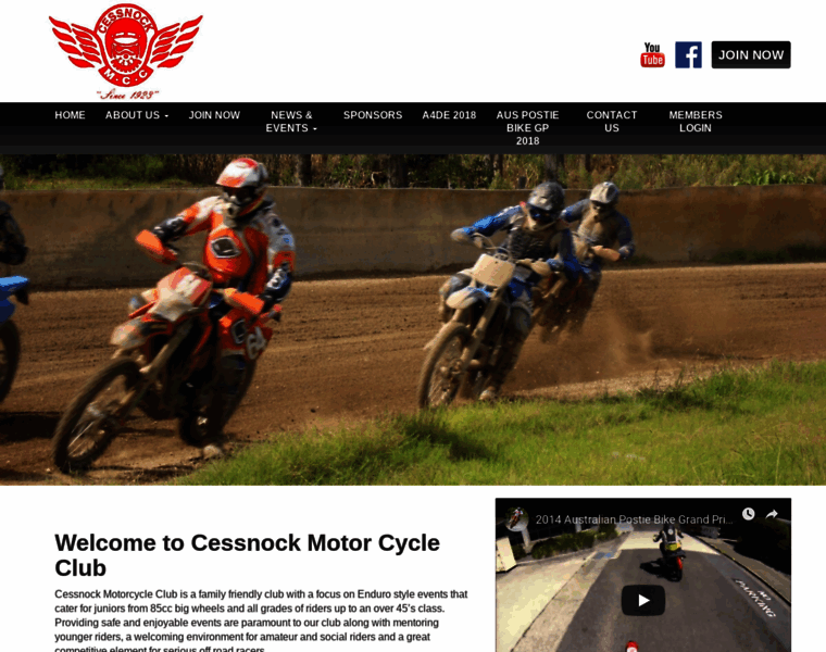 Cessnockmotorcycleclub.com.au thumbnail