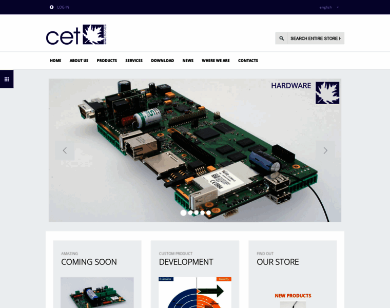Cet-electronics.com thumbnail