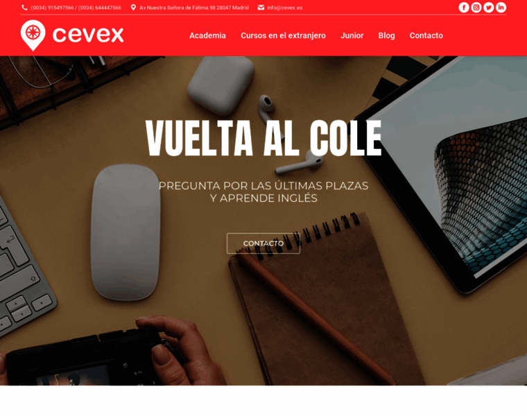 Cevex.es thumbnail