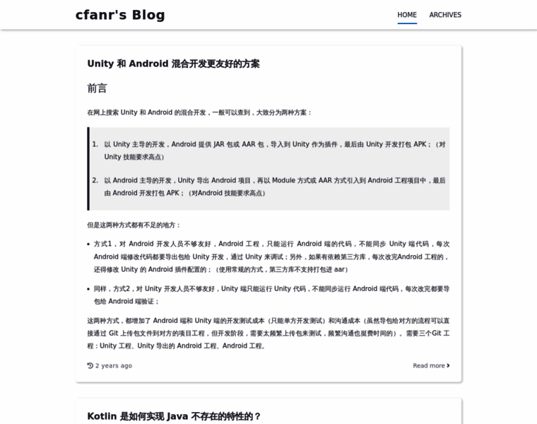 Cfanr.cn thumbnail