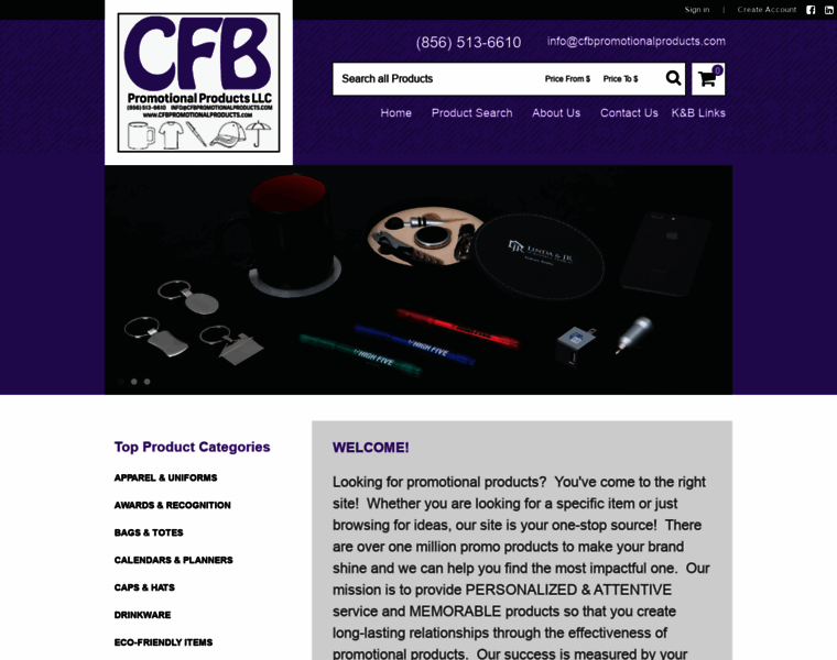 Cfbpromotionalproducts.com thumbnail