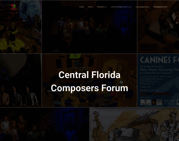 Cfcomposers.org thumbnail