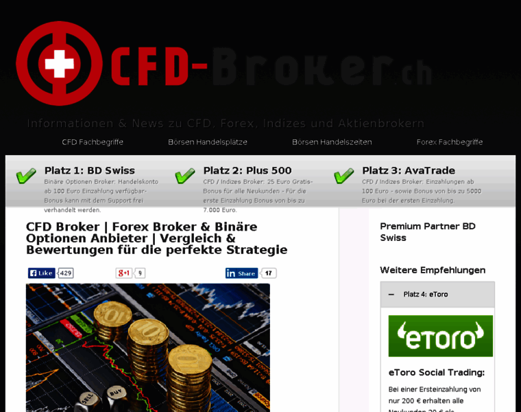 Cfd-broker.ch thumbnail
