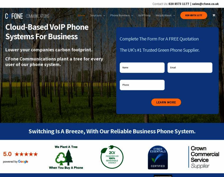 Cfone.co.uk thumbnail