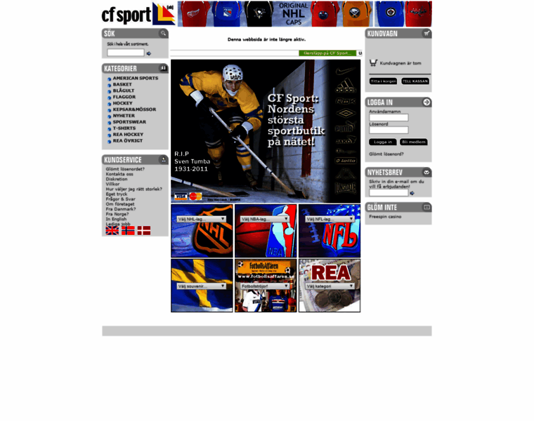 Cfsport.se thumbnail