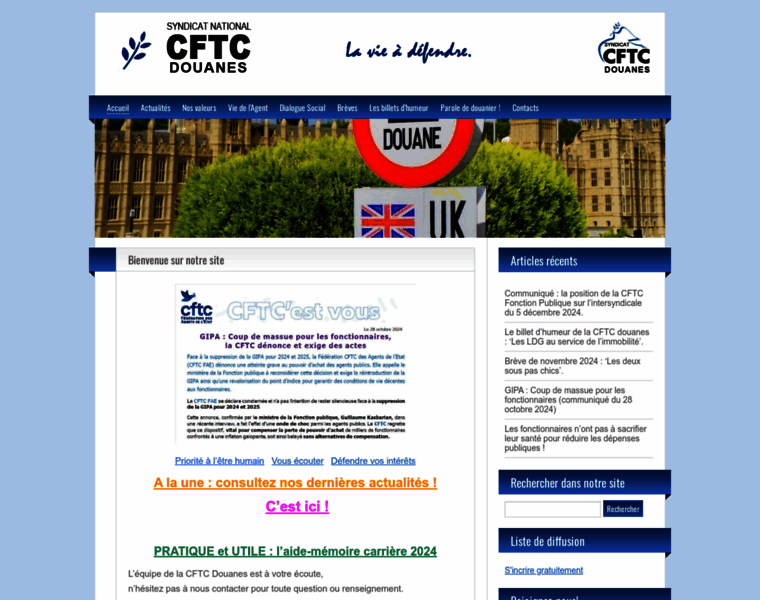 Cftc-douanes.fr thumbnail