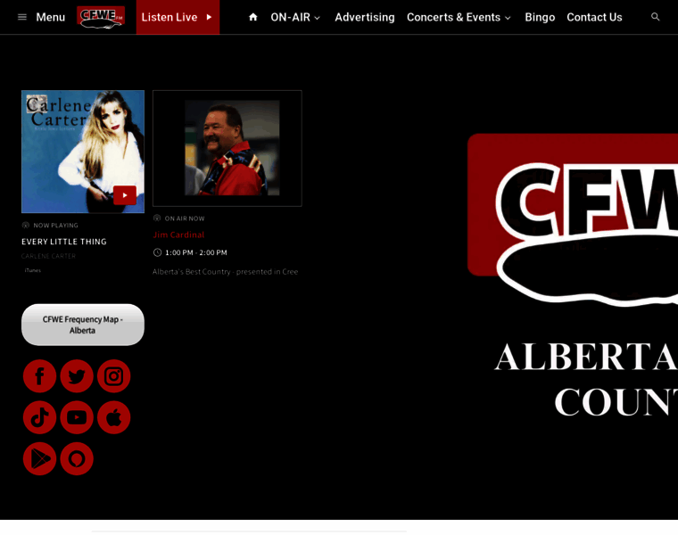 Cfweradio.ca thumbnail