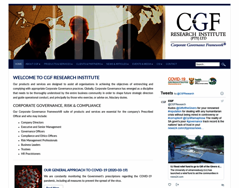 Cgfresearchinstitute.co.za thumbnail