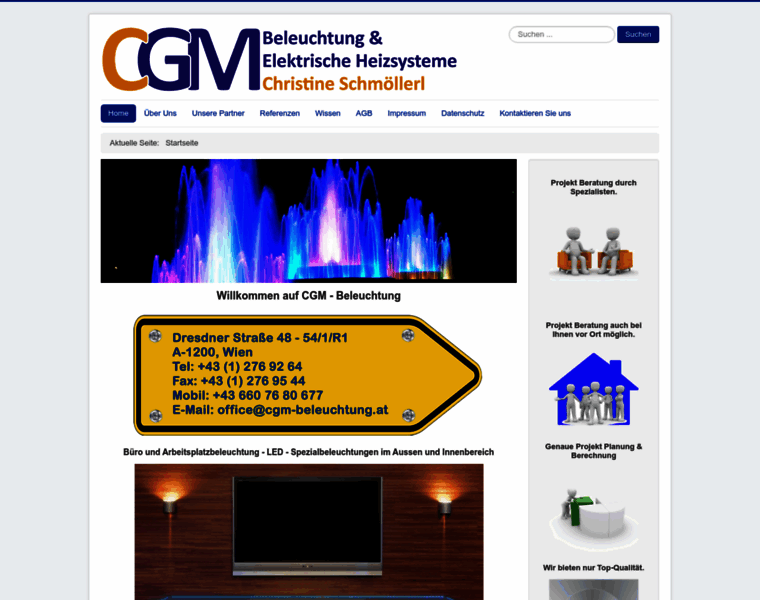 Cgm-beleuchtung.at thumbnail