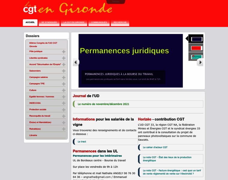 Cgt-gironde.org thumbnail