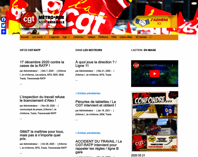 Cgt-metro-rer.fr thumbnail