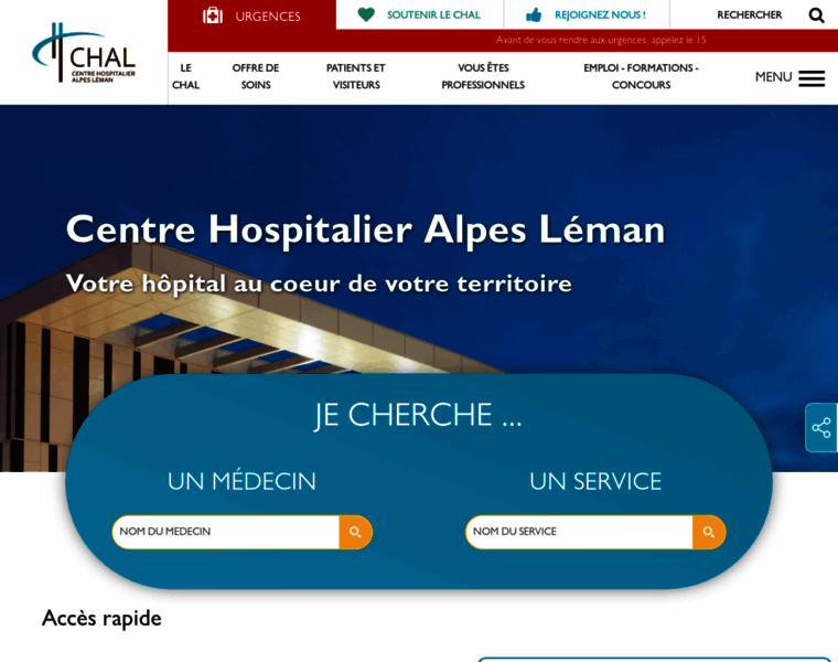 Ch-alpes-leman.fr thumbnail
