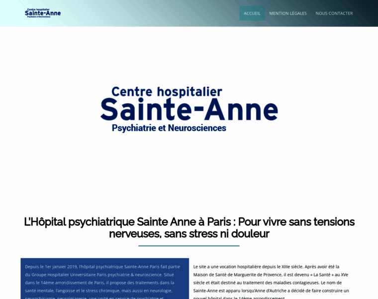 Ch-sainte-anne.fr thumbnail