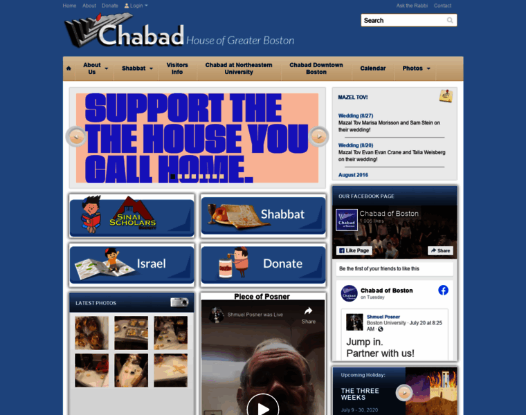 Chabadboston.org thumbnail