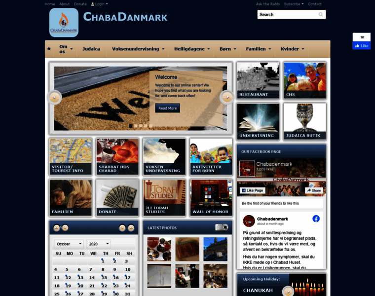 Chabadenmark.com thumbnail