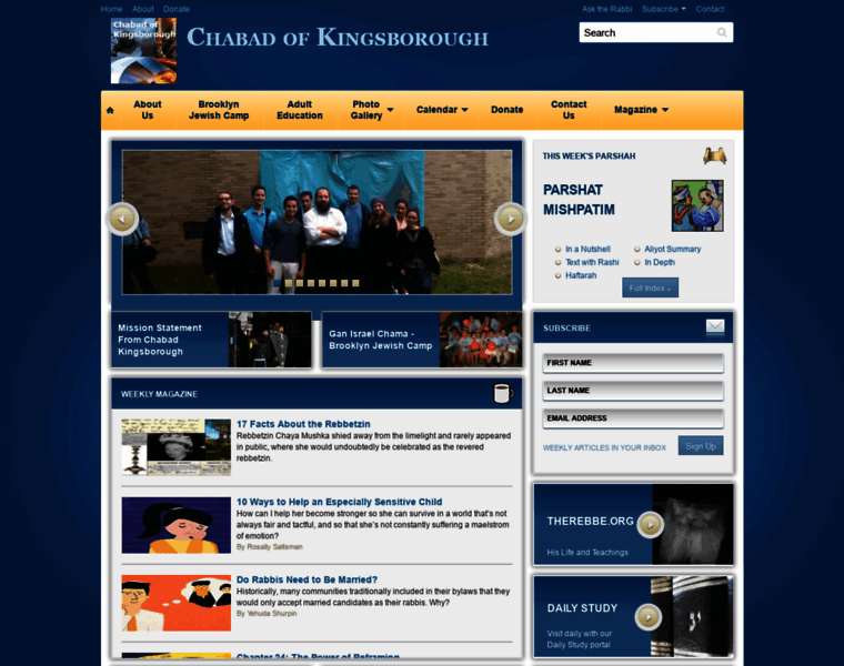 Chabadkingsborough.org thumbnail