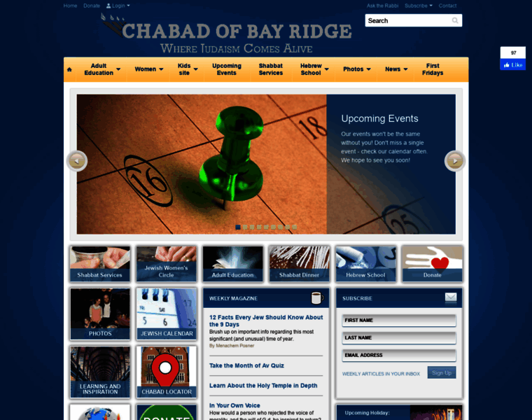 Chabadofbayridge.com thumbnail