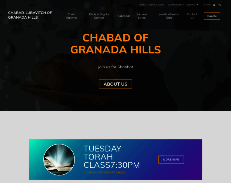 Chabadofgranadahills.com thumbnail