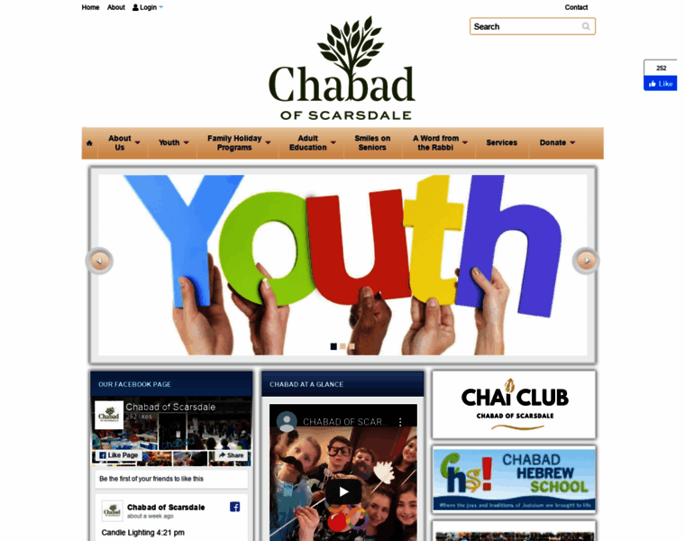 Chabadofscarsdale.com thumbnail