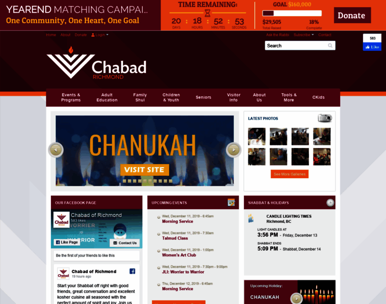 Chabadrichmond.com thumbnail