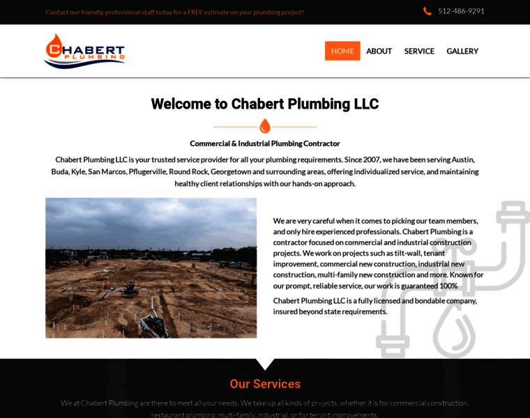 Chabertplumbing.com thumbnail