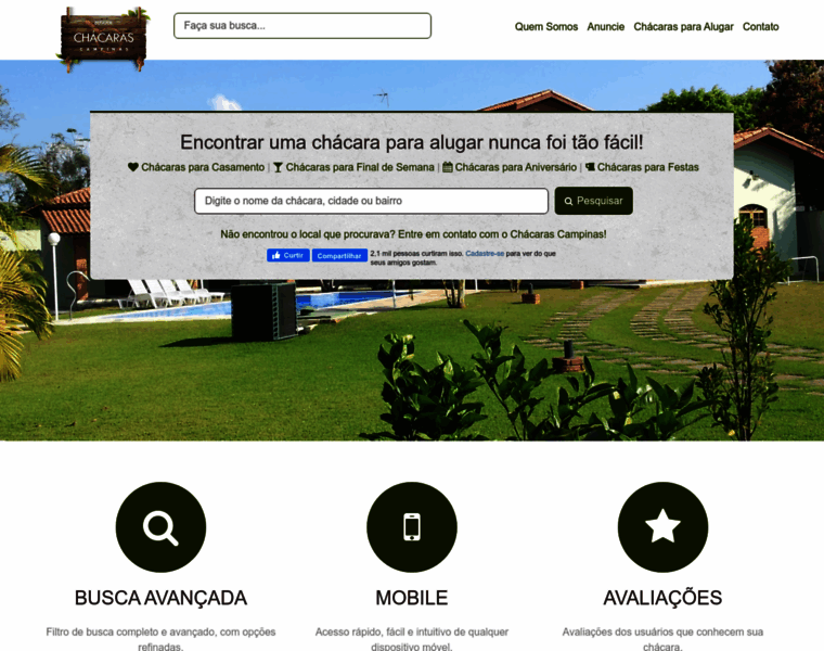 Chacarascampinas.com.br thumbnail