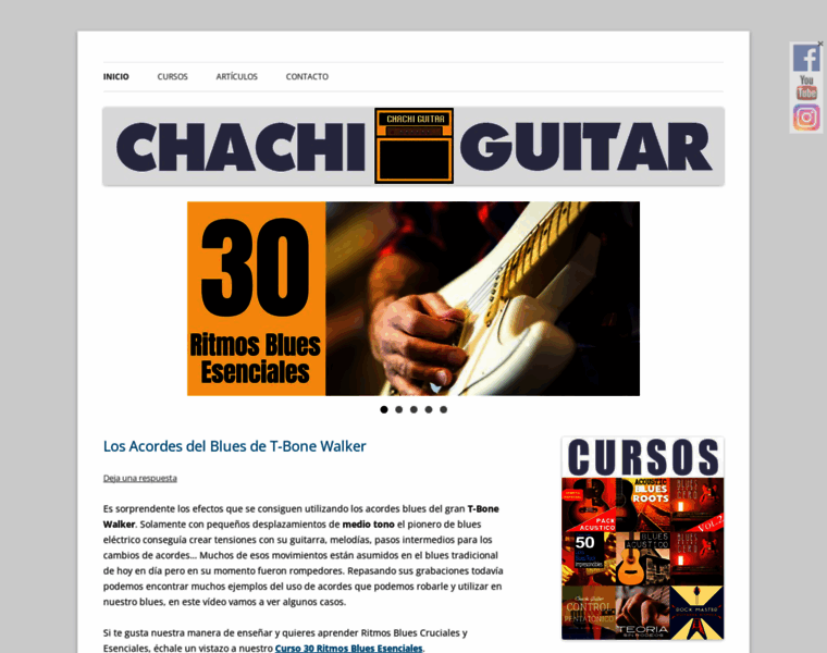 Chachiguitar.com thumbnail