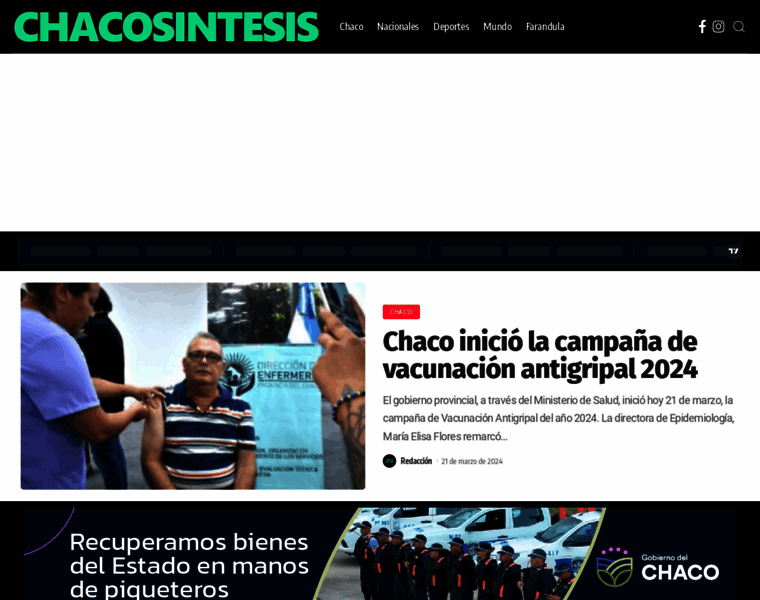 Chacosintesis.com.ar thumbnail